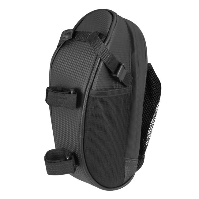Borseta Sa Force Fuse cu compartiment plasa pentru bidon, neagra