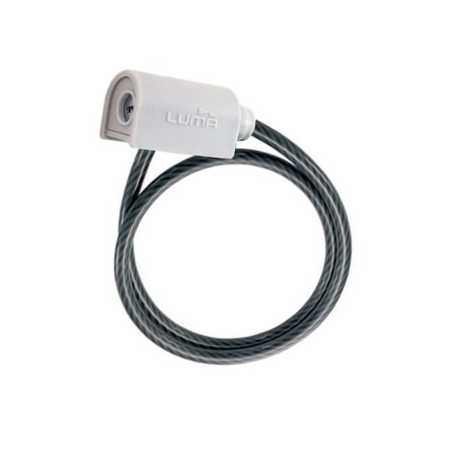 Lacat Luma Enduro 7335 D12 150cm alb C36