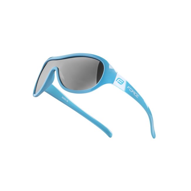 Ochelari Force Pokey albastru/alb lentile negre
