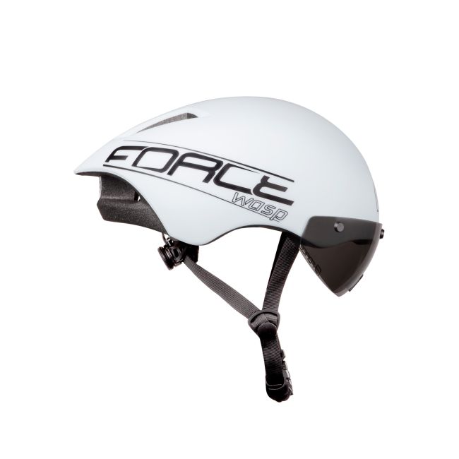 Casca Force Wasp timetrial Alb, Unisize (55-61 cm)