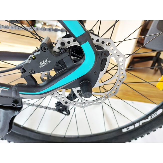 Bicicleta MTB Fivestars Genio 27.5 2022 Albastru/Argintiu 440 mm