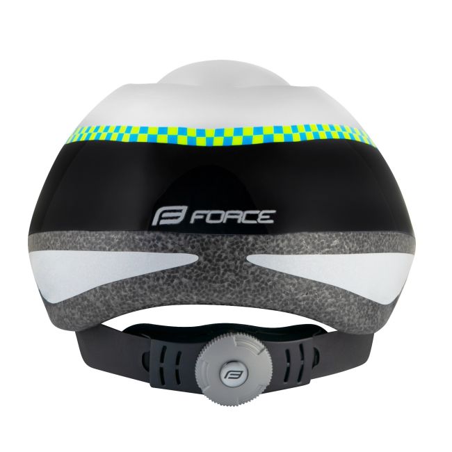 Casca Force Fun Police copii negru/argintiu M