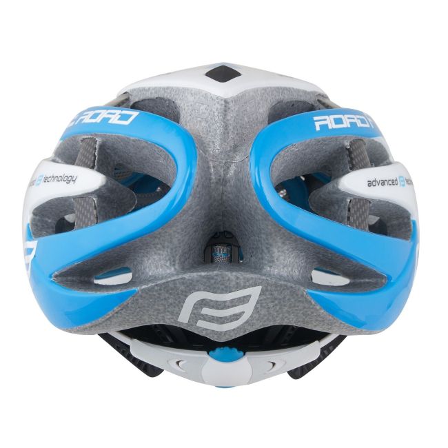 Casca Force Road albastru/alb S-M (54-58 cm)