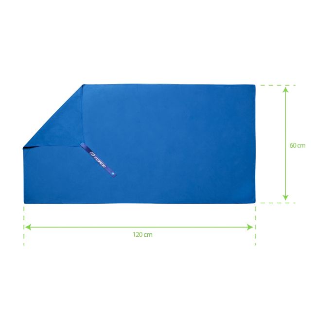 Prosop Force travel, 60x120 cm, albastru