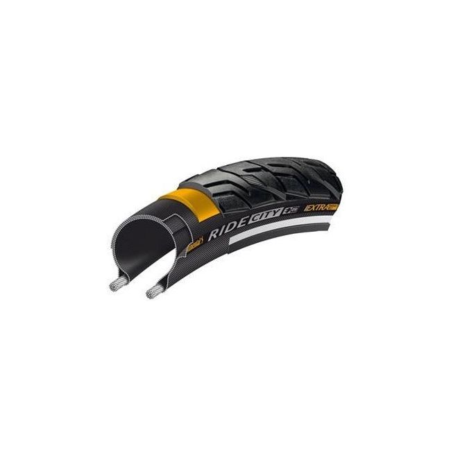 Anvelopa Continental Ride City Reflex 37-622 (28x1.4) negru/maro