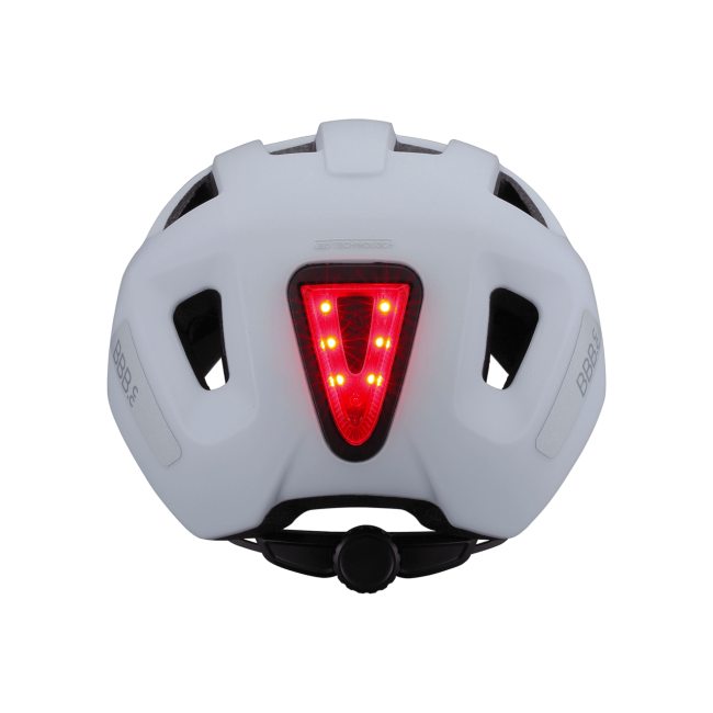 Casca BBB BHE-171 Sonar Alb Mat M (52-58 cm)
