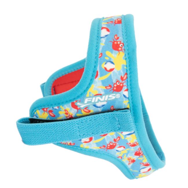 Finis - ochelari inot pentru copii DragonFlys - albastru deschis rosu crab