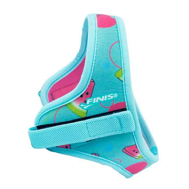 Finis - ochelari inot pentru copii DragonFlys - albastru verde pepene roz cu lentile oglinda