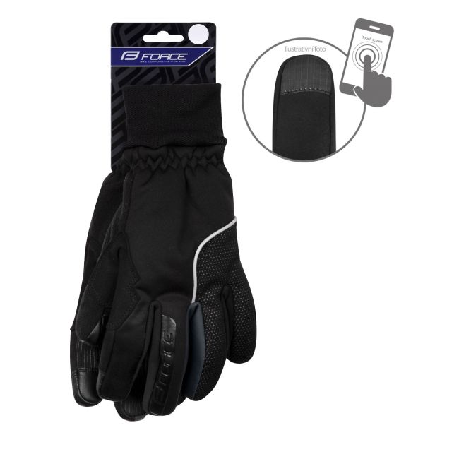 Manusi iarna Force Arctic Pro negre XL