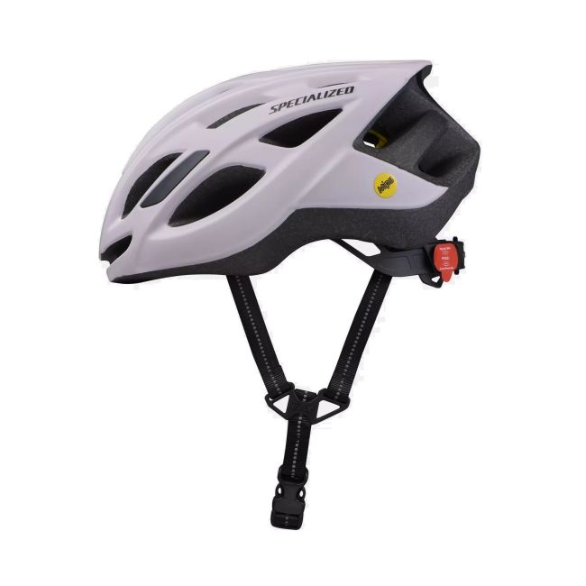 Specialized - casca ciclism Chamonix2  MIPS - alb intunecat Clay negru reflexiv