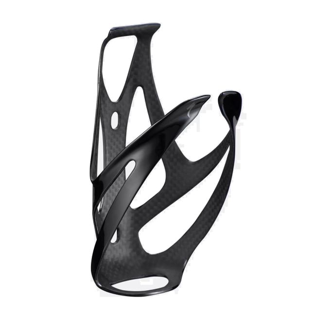 Specialized - suport carbon bidon apa bicicleta S-Works Carbon Rib Cage III - negru lucios Carbon
