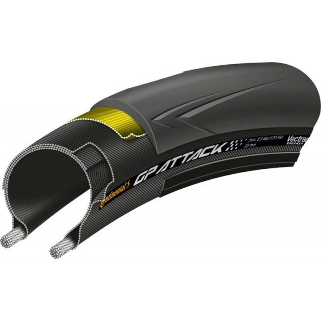 Continental - anvelopa Bicicleta sosea pliabila Grand Prix Attack III SL - 700x23C - 23-622