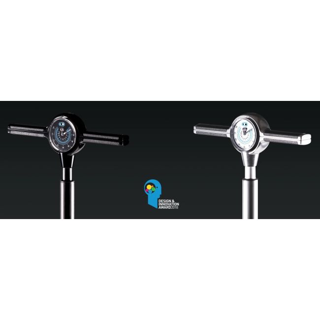 Crank Brothers - pompa podea pentru bicicleta Klic analog - negru