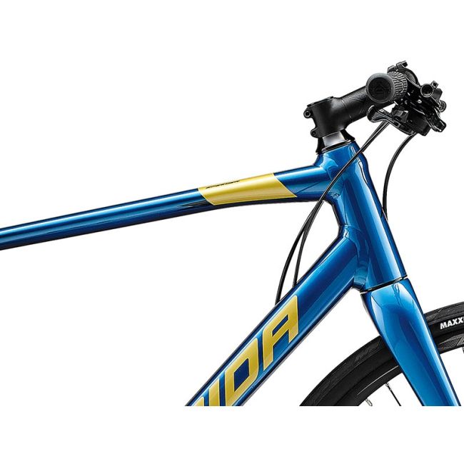 Merida - bicicleta sosea 28" Speeder 400 - albastru galben auriu