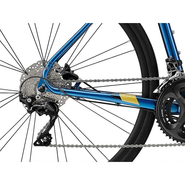 Merida - bicicleta sosea 28" Speeder 400 - albastru galben auriu
