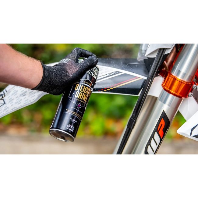 Muc-Off - Spray protectie pentru biciclete si motociclete Ultimate Silicone Shine - 500ml