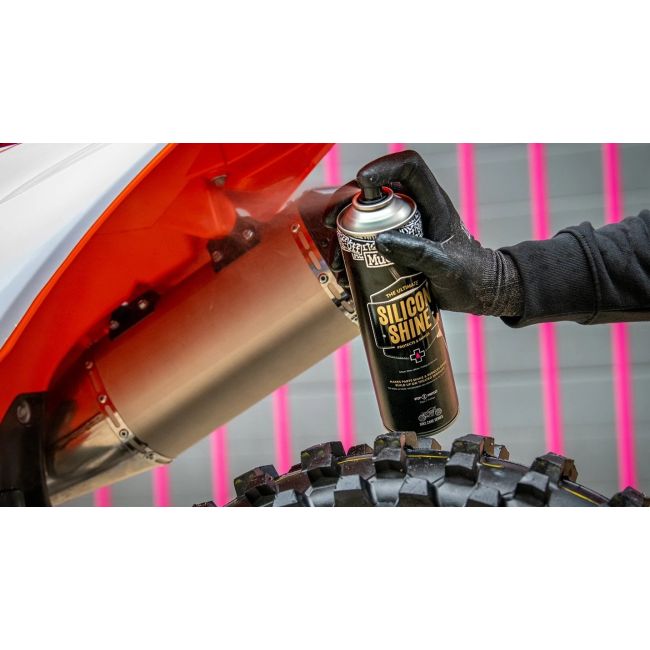 Muc-Off - Spray protectie pentru biciclete si motociclete Ultimate Silicone Shine - 500ml