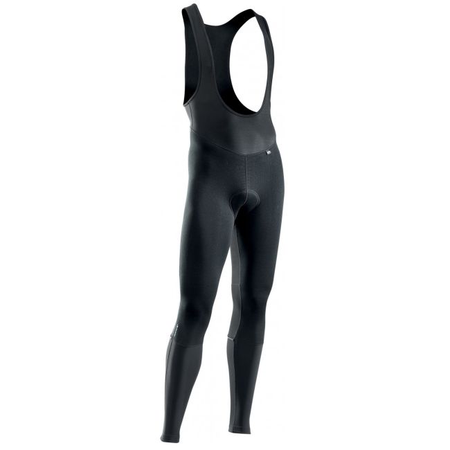 Northwave - pantaloni lungi ciclism iarna sau vreme rece pentru barbati cu bretele Fast Polar Bibtights - negru