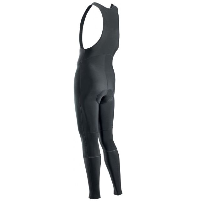 Northwave - pantaloni lungi ciclism iarna sau vreme rece pentru barbati cu bretele Fast Polar Bibtights - negru