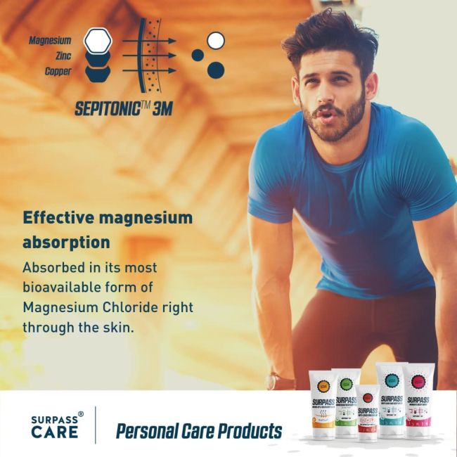 Surpass - gel recuperare dupa efort Magnesium Recovery Gel - 200ml