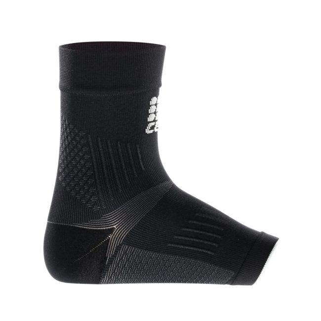 CEP - Glezniera orto pentru compresie si protectie Suport Fascia Plantara Ortho sleeve - negru gri inchis