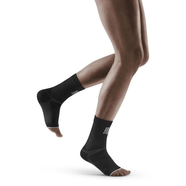 CEP - Glezniera orto pentru compresie si protectie Suport Fascia Plantara Ortho sleeve - negru gri inchis