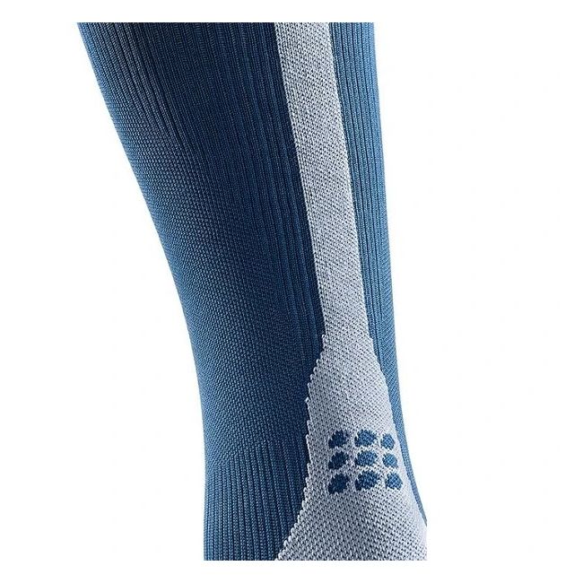 CEP - Sosete compresie alergare pentru barbati 3.0 men socks - albastru electric gri