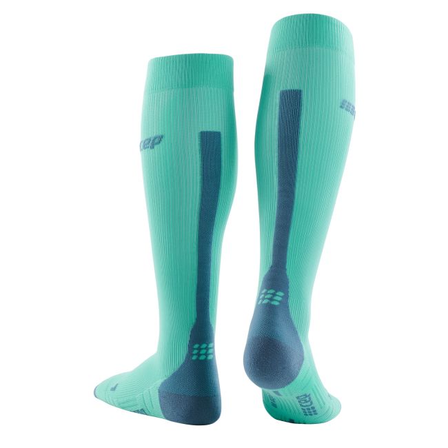 CEP - Sosete compresie alergare pentru barbati 3.0 men socks - verde menta gri