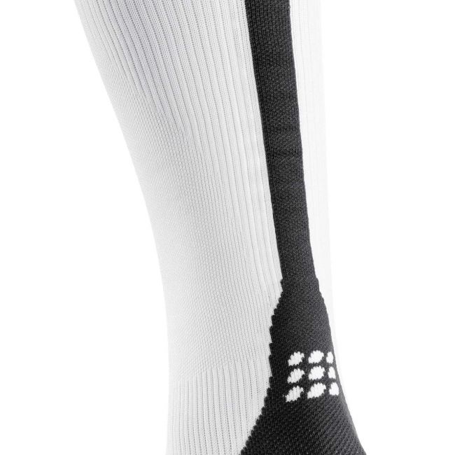 CEP - Sosete compresie alergare pentru femei 3.0 women socks - alb negru gri