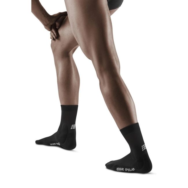 CEP - Sosete scurte orto suport glezna pentru barbati Men Ankle Support Socks - negru