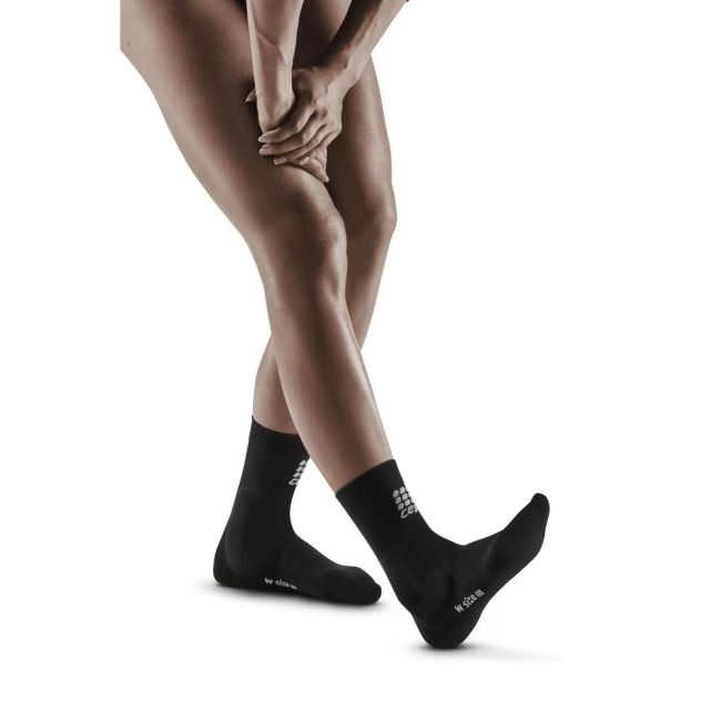 CEP - Sosete scurte orto suport glezna pentru femei Women Ankle Support Socks - negru
