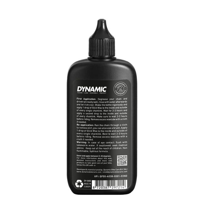 Dynamic Bike Care - Lubrifiant universal lant bicicleta All-weather Slick Wax - 100ml