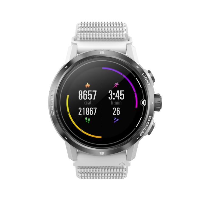 Coros APEX Pro 47mm - ceas GPS multisport premium alb