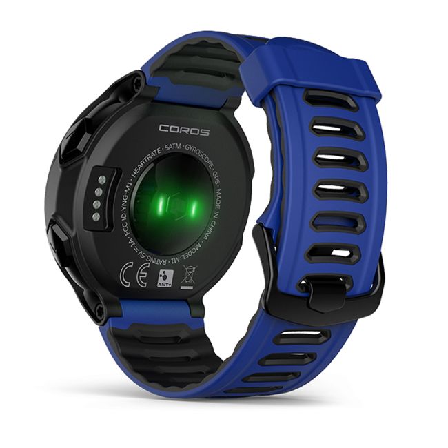 Coros Pace - ceas GPS multisport - negru-albastru