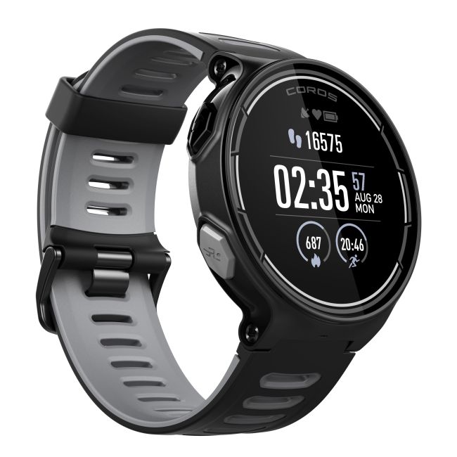 Coros Pace - ceas GPS multisport - negru-gri