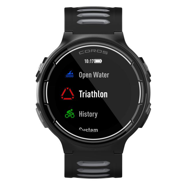 Coros Pace - ceas GPS multisport - negru-gri