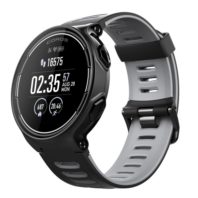 Coros Pace - ceas GPS multisport - negru-gri