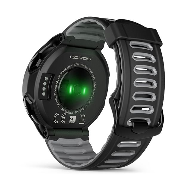 Coros Pace - ceas GPS multisport - negru-gri
