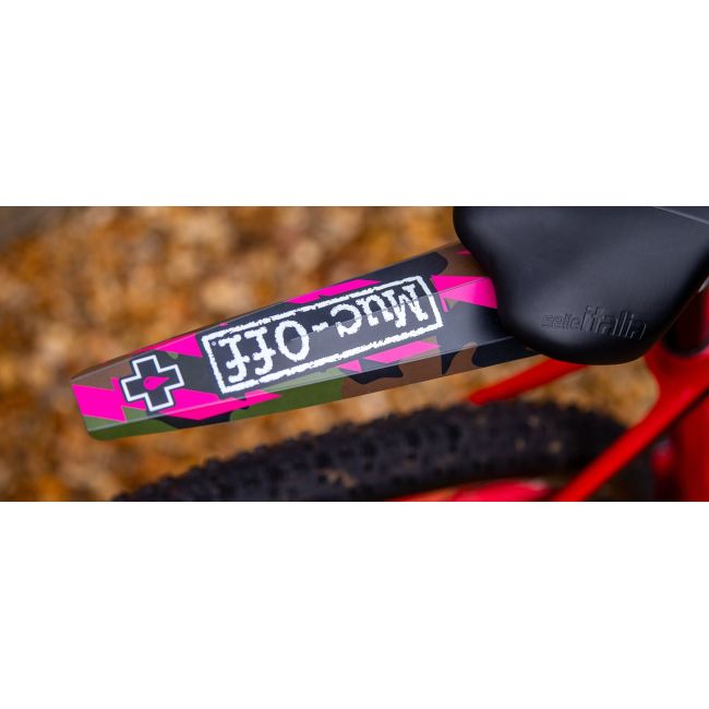 Muc-Off - Aparatoare spate roata bicicleta Back Ride Guard - verde Camo