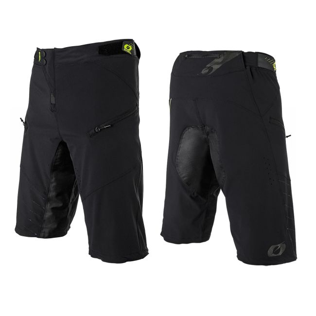 O-Neal - Pantaloni scurti ciclism MTB pentru barbati Pin IT - negru verde hi viz
