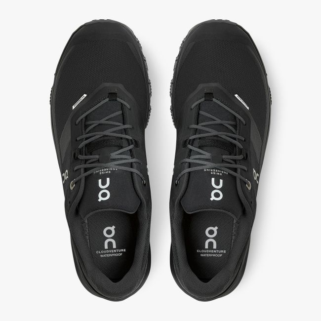 On Cloudventure Waterproof - pantofi sport pentru barbati - negru