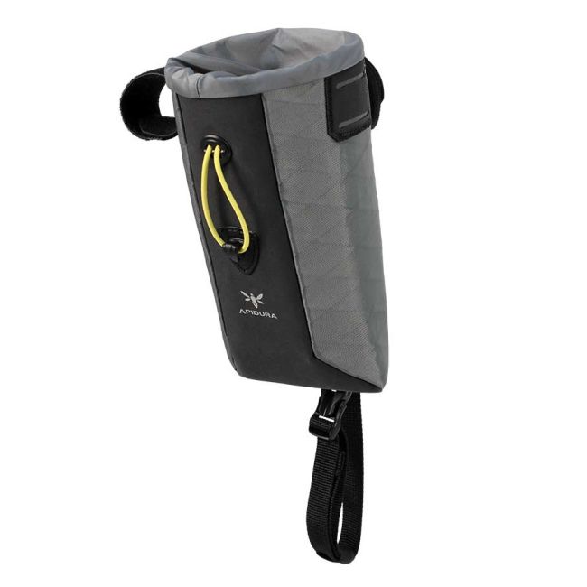 Apidura - geanta ghidon bicicleta Backcountry 2.0 Food Pouch 1.2 litri - gri negru