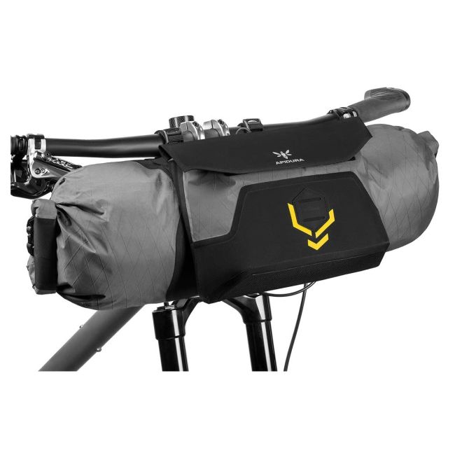 Apidura - geanta mica ghidon bicicleta Backcountry 2.0 Backcountry Accessory Pocket 4 litri - negru gri