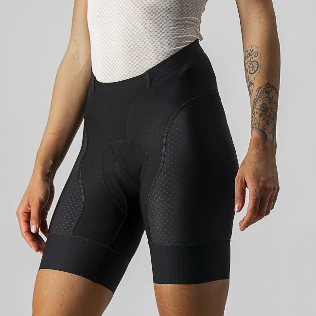 Castelli - pantaloni scurti ciclism pentru femei Free Aero Race 4W - Negru