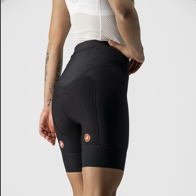 Castelli - pantaloni scurti ciclism pentru femei Free Aero Race 4W - Negru