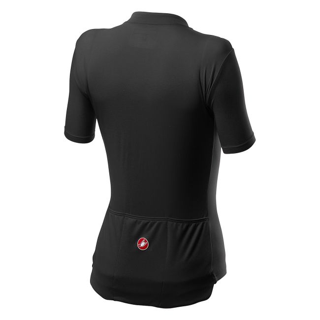 Castelli - tricou ciclism maneca scurta pentru femei Anima 3 Jersey - negru rosu