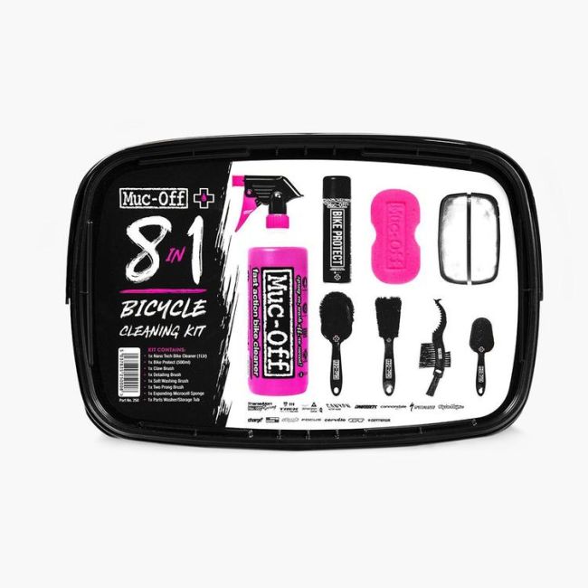 Muc-Off - Kit pentru curatare biciclete 8 in 1 elemente
