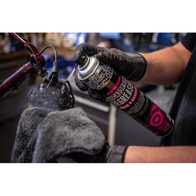Muc-Off - Spray degresant bicicleta, High Pressure Quick Drying Degreaser Chain &amp; Cassette - 750ml