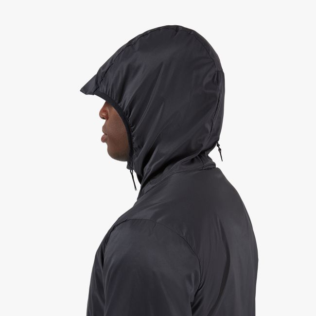On - jacheta termica alergare pentru barbati, protectie vant si ploaie On Insulator jacket - negru albastru inchis