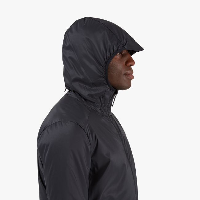 On - jacheta termica alergare pentru barbati, protectie vant si ploaie On Insulator jacket - negru albastru inchis